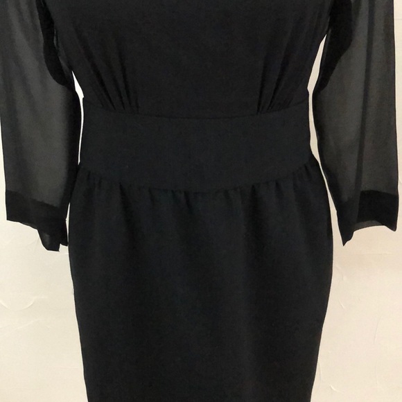 Talbot NWOT Gorgeous Black Dress! - Picture 6 of 8